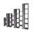 Modern Staircase Design Divider Bookcase with 21 Open Shelves-24383733