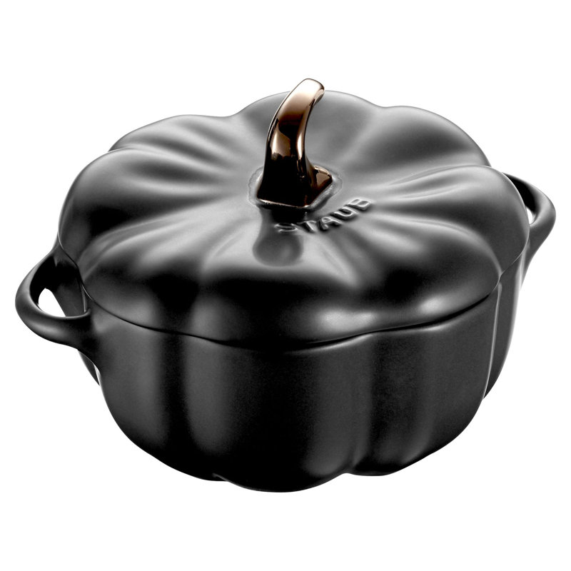 Staub Ceramic 16-oz Petite Pumpkin Cocotte
