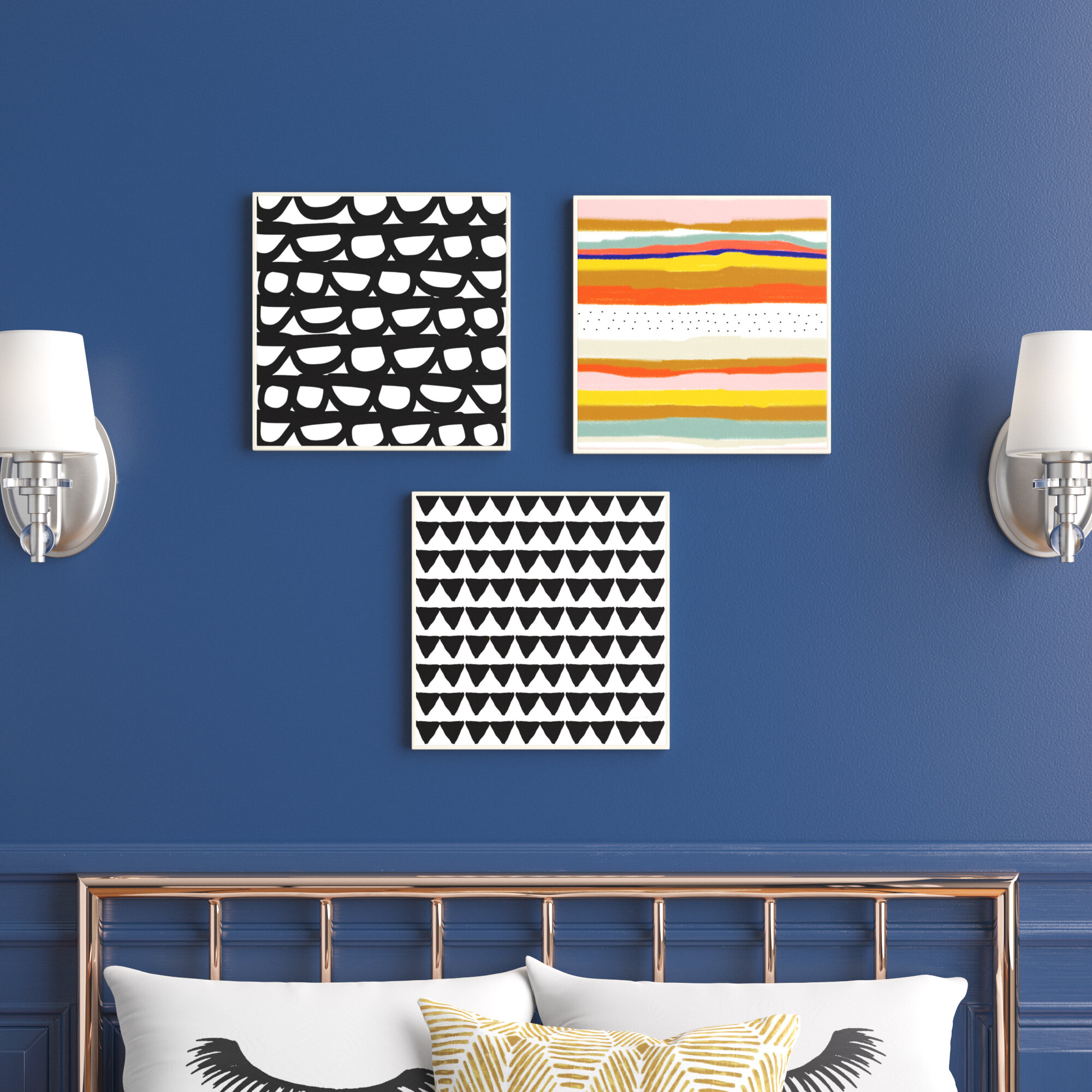 https://assets.wfcdn.com/im/74374295/compr-r85/1561/156165874/modern-squiggle-stripe-triangle-3-piece-graphic-art-print-set-on-wood.jpg