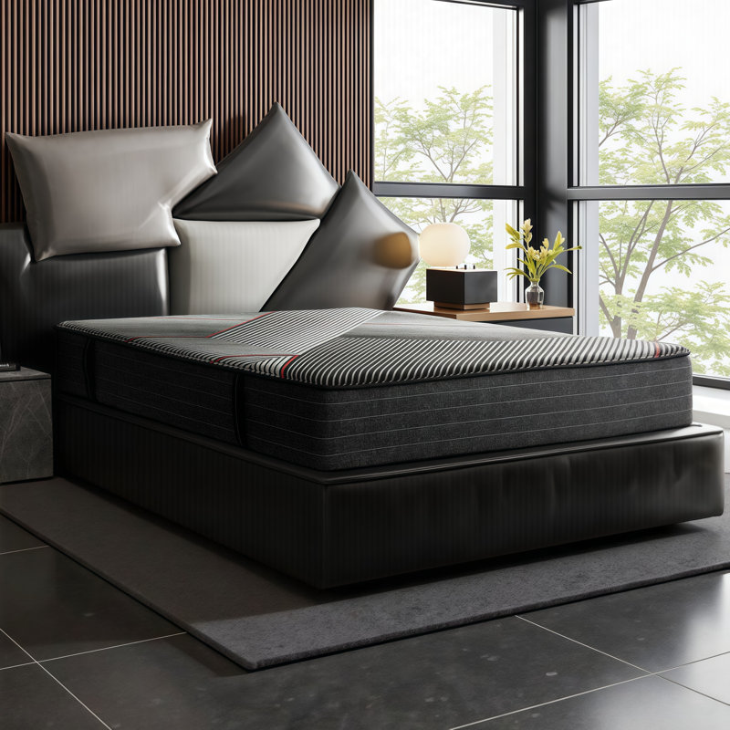 11 Inch Hybrid Cooling Mattress with Pocket Coils & Reinforced Edge Support - Medium Firm for All Sleep Styles, Ships Compressed