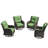 Ivandell Swivel Outdoor Lounge Chair-1606870845