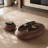 Surprise silent wind living room oval coffee table