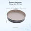 Buckingham 40 Mesh Drum Sieve Stainless Steel Strainer for Baking & Flour Sifting-2145011417