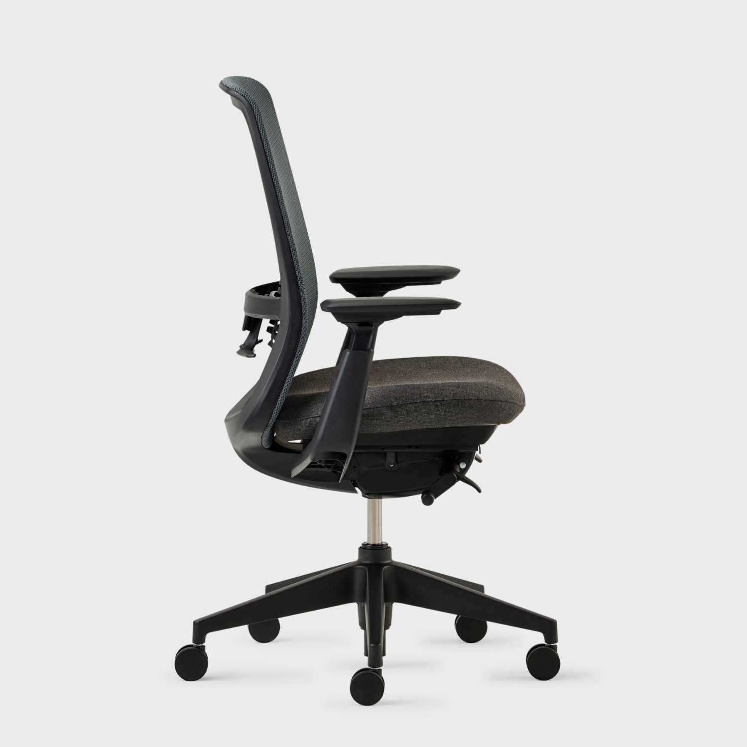 Soji Gaming Chair with Lumbar Support, Charcoal