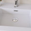 Meuble-lavabo mural 24 po avec lavabo à surface solide blanc-1460534625