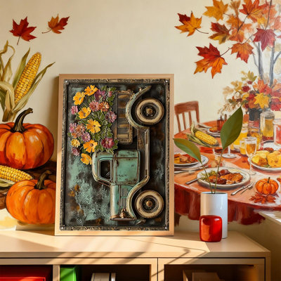 Metal Sheet Art Waterproof And Sunburn Protection Wrought Iron Wall Hanging Decor