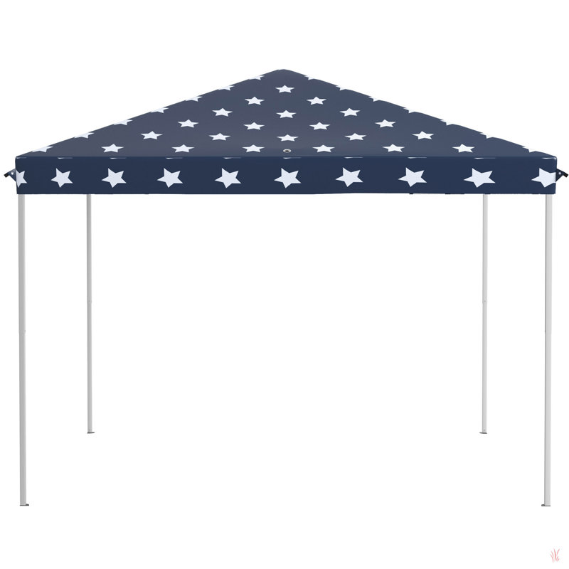 Tente à auvent avec filet Outsunny