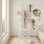 Portemanteaux en bois massif 23,6 * 11 * 70,8 po Protection de l'environnement solide Facile à assembler Belle peut être placée dans la chambre / entrée / salon
