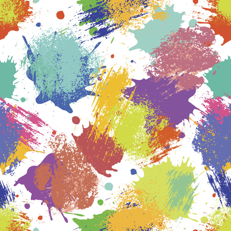 Ferudun Vector Seamless - Wrapped Canvas Painting, 36" H x 36" W  