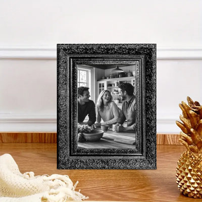 Cadre pour animal 8 "x 10" noir 3 pièces pour décor de vestibule