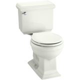 Memoirs Comfort Height 1.28 gpf Two-piece Round-front Toilet with Insulated Tank