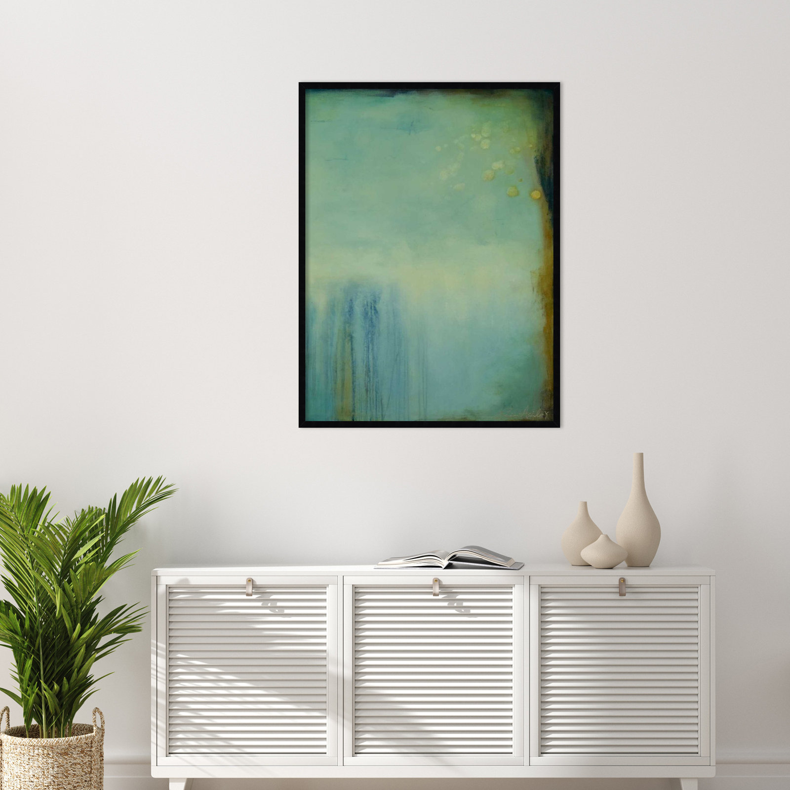 Whispering Souls II Print by Erin Ashley, 41" H x 31" W, Black