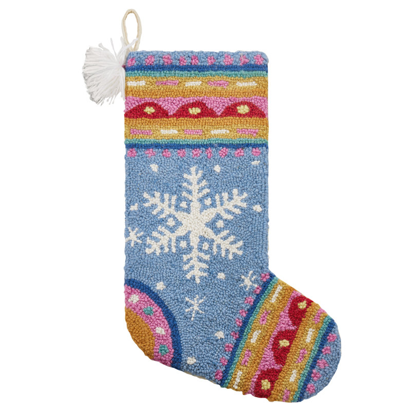 Chaussette de Noël Fair Isle