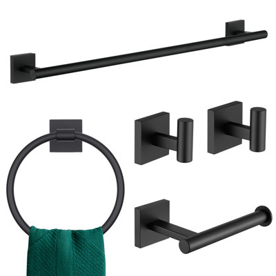 5 Piece Bathroom Hardware Set