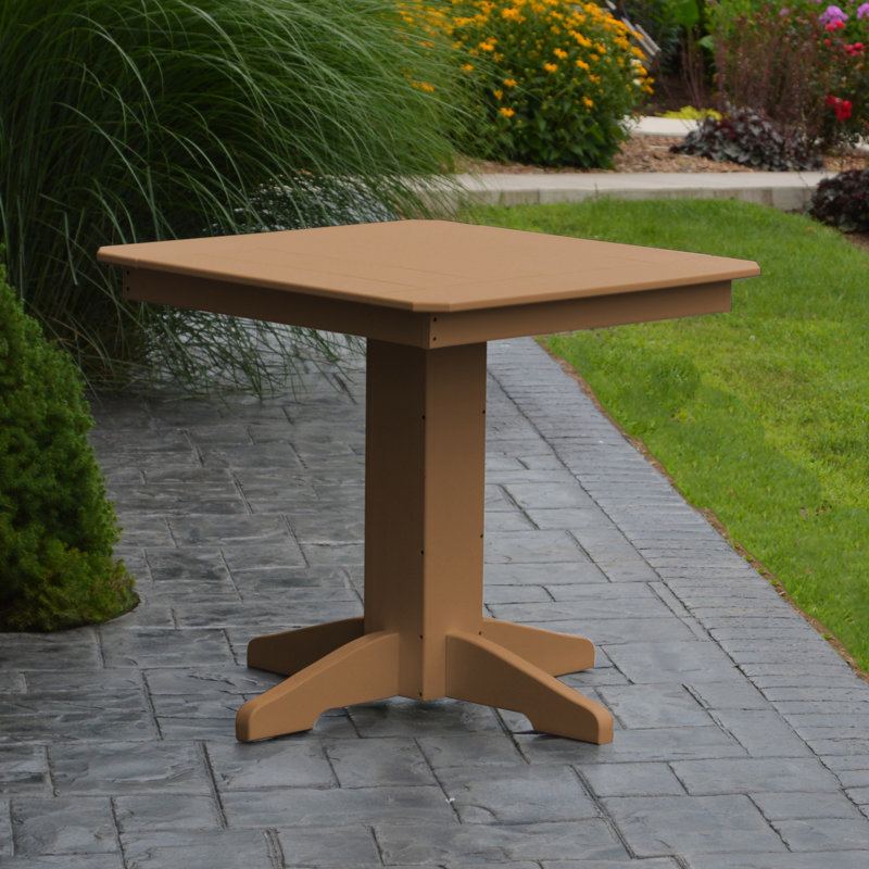 Ensemble repas 5 pièces Nettie, L 44 po x l 44 po, Cèdre