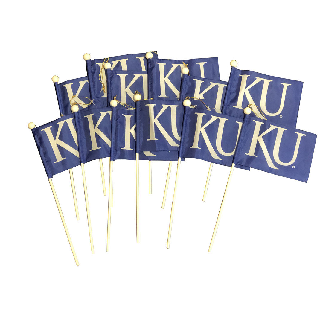 College Flag Ornaments (Set of 12) Santa's Workshop 