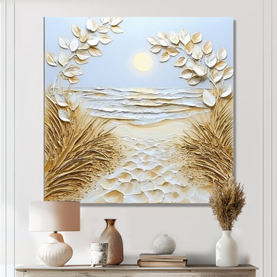 Beachside Dunes - Art mural plage et océan