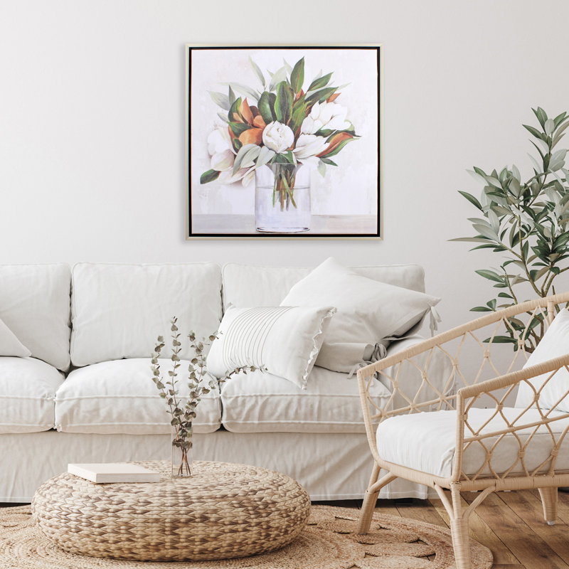 Magnolia Bouquet - Cadre photo, impression sur toile