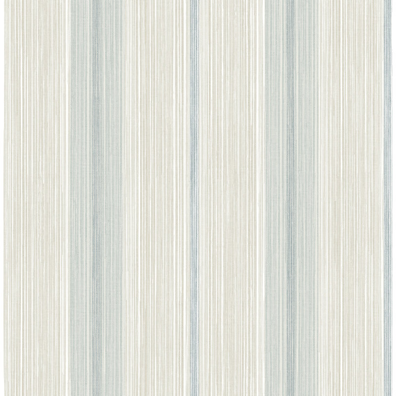 Papier peint à rayures Ames, Gris