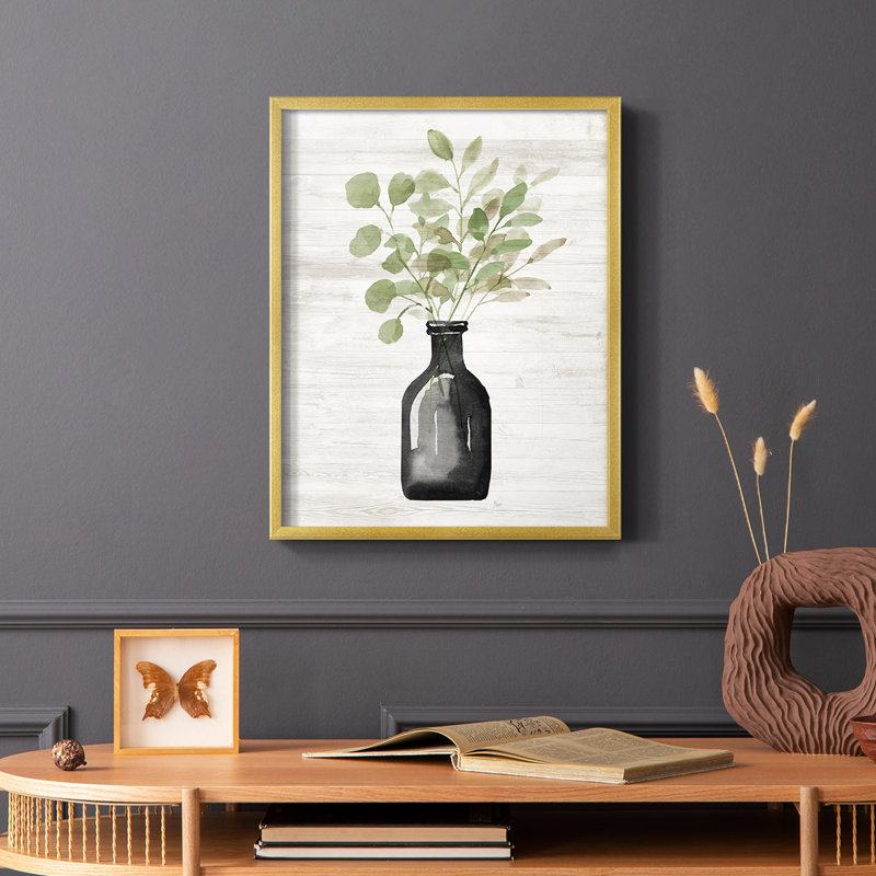 Summers Foliage I Framed Print - Solid Wood, 28" H x 22" W