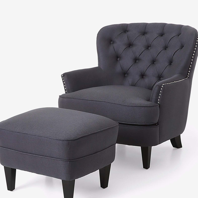 CLUB CHAIR+OTTOMAN