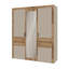 3 Door Manufactured Wood Wardrobe