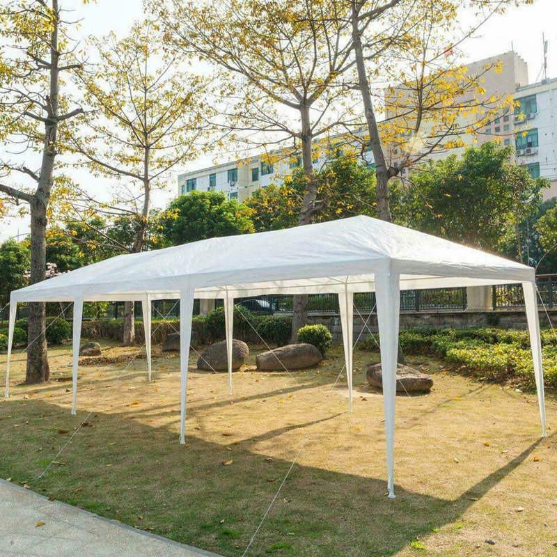 10'x30' Outdoor Gazebo Canopy - Waterproof, Ample Interior Space, Versatile Use 10x30' Party Spacious, , Ideal For Various Gatherings