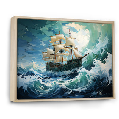 The Pirate Boat Odyssey's Voyage I - Art mural classique