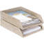 Organisateur de papier empilable en rotin Everard-2090852718