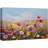 Vibrant Wildflower Colorful Poppy Field Botanical Floral On Canvas Print-94423321-94423322