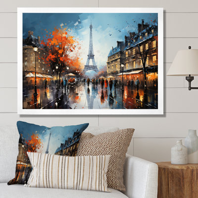Marguerites City Paris Popart Eiffel - impression
