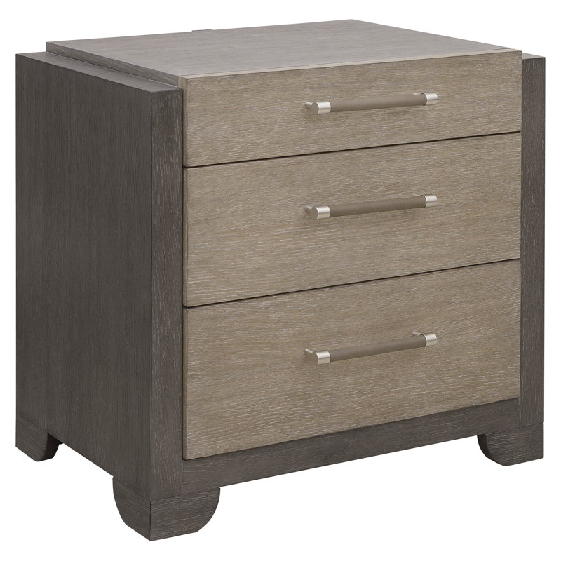 Mario 3 Drawer Nightstand