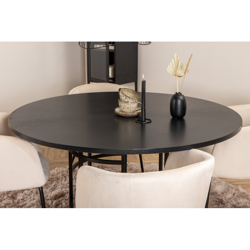 Dolson 4 - Person Dining Set, Beige