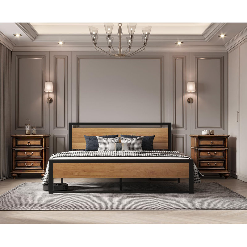 Ingrun Metal Bed, Full