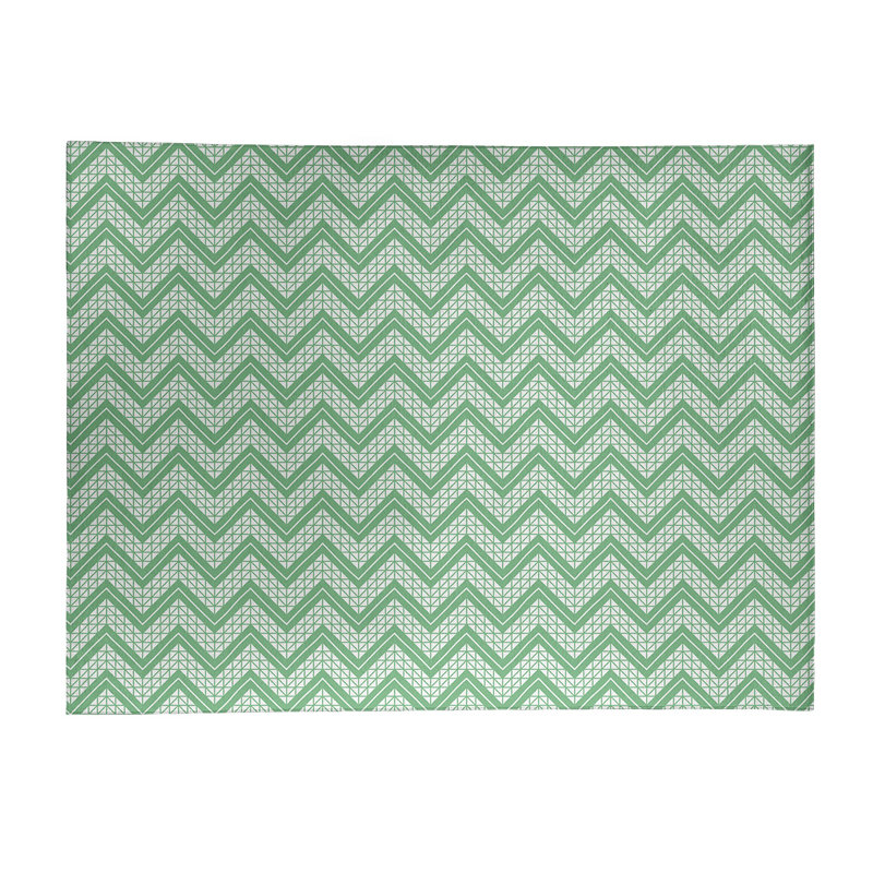 Chenille Chevron Indoor Rug, Rectangle 5' x 7'