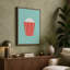 Pop Art Popcorn Modern 1 Piece Wrapped Canvas Wall Art-240206648-240206643