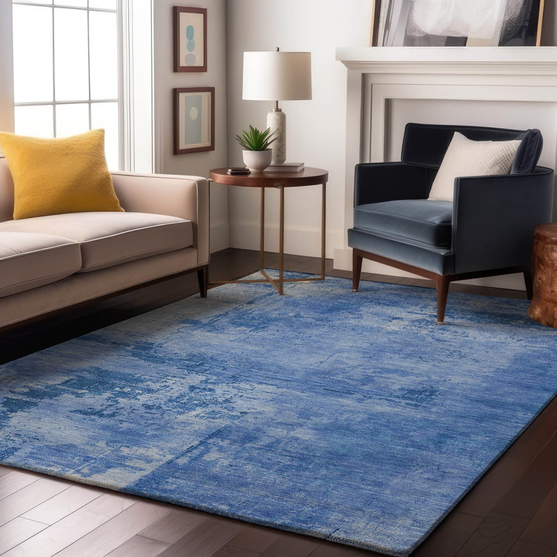 Premium Machine Washable Cortes AMF1062 Abstract Rug, Rectangle 9' x 12'