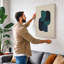 Geometric Harmony Minimalist - Wrapped Canvas-1100986353-1100986357