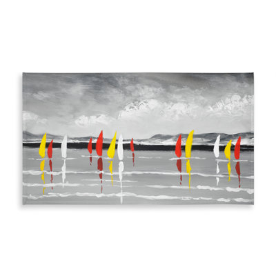 Minimalist White Tablecloth | Sailing on the Lake Decor