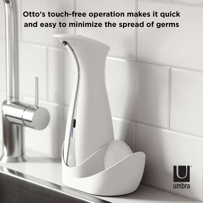 Distributeur de savon Otto Caddy, Blanc / gris