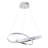 Modern Chrome LED Acrylic Chandelier-1371388936