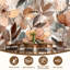 Papier peint auto-adhésif Boho Beige BohoFloral-66048549