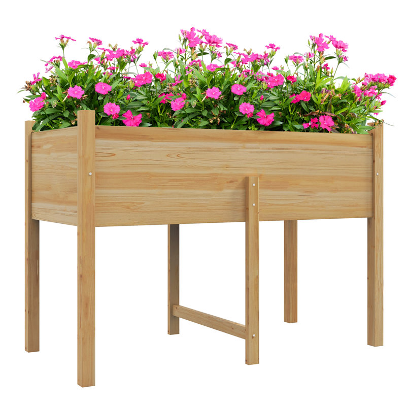 Pot à fleurs surélevé pour l'extérieur Shakaria