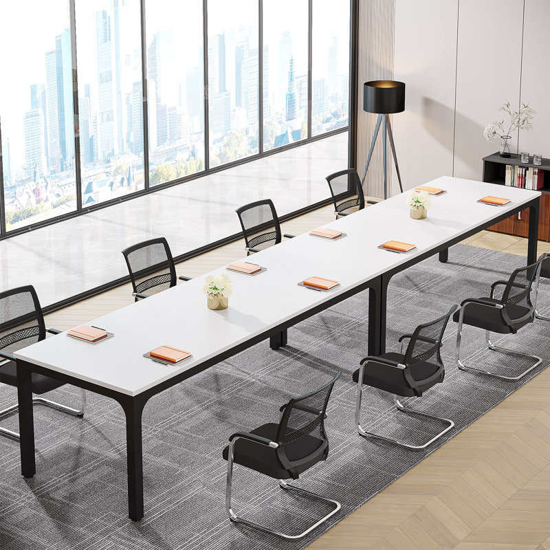 Table de réunion Devereau, Blanc