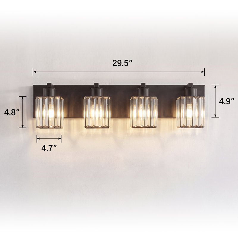Meuble-lavabo 4 lumières 4 lumières, 4