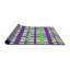 Tapis vert/mauve à motifs-564029810