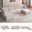 Canapé modulaire modulaire avec repose-pieds-1804856675