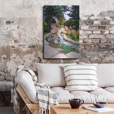  'Giant River' by Dante Plata Metal Wall Art, 24" x 36"