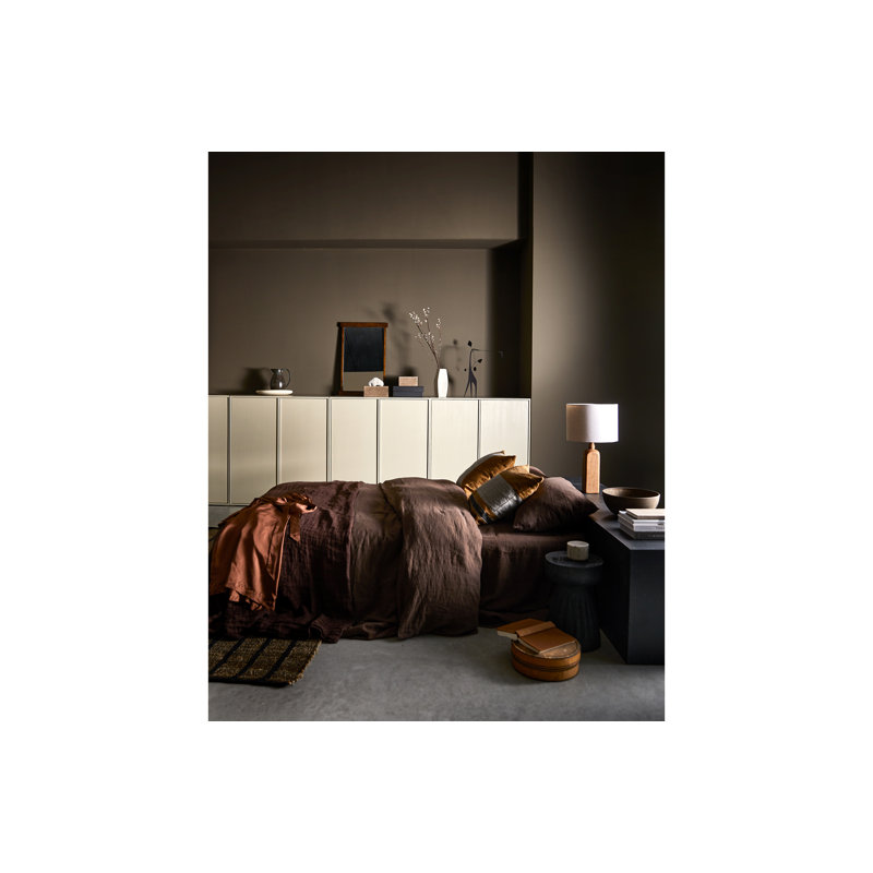 2 Door Wardrobe, 110 cm H x 100 cm W x 58 cm D
