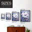 FLORAL Series CDxxxxxx - Impression encadrée de qualité supérieure - Prêt à être accroché - aucun clou requis